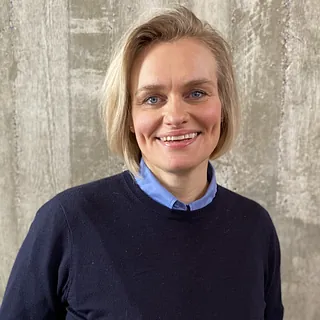 Mette Tved, sognepræst i Sønder Tranders Sogn