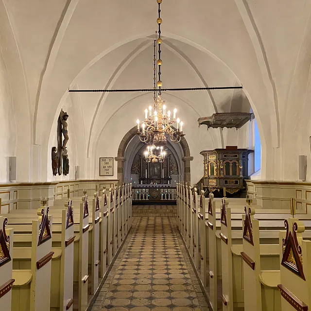 Kirkeskib i Sønder Tranders Kirke