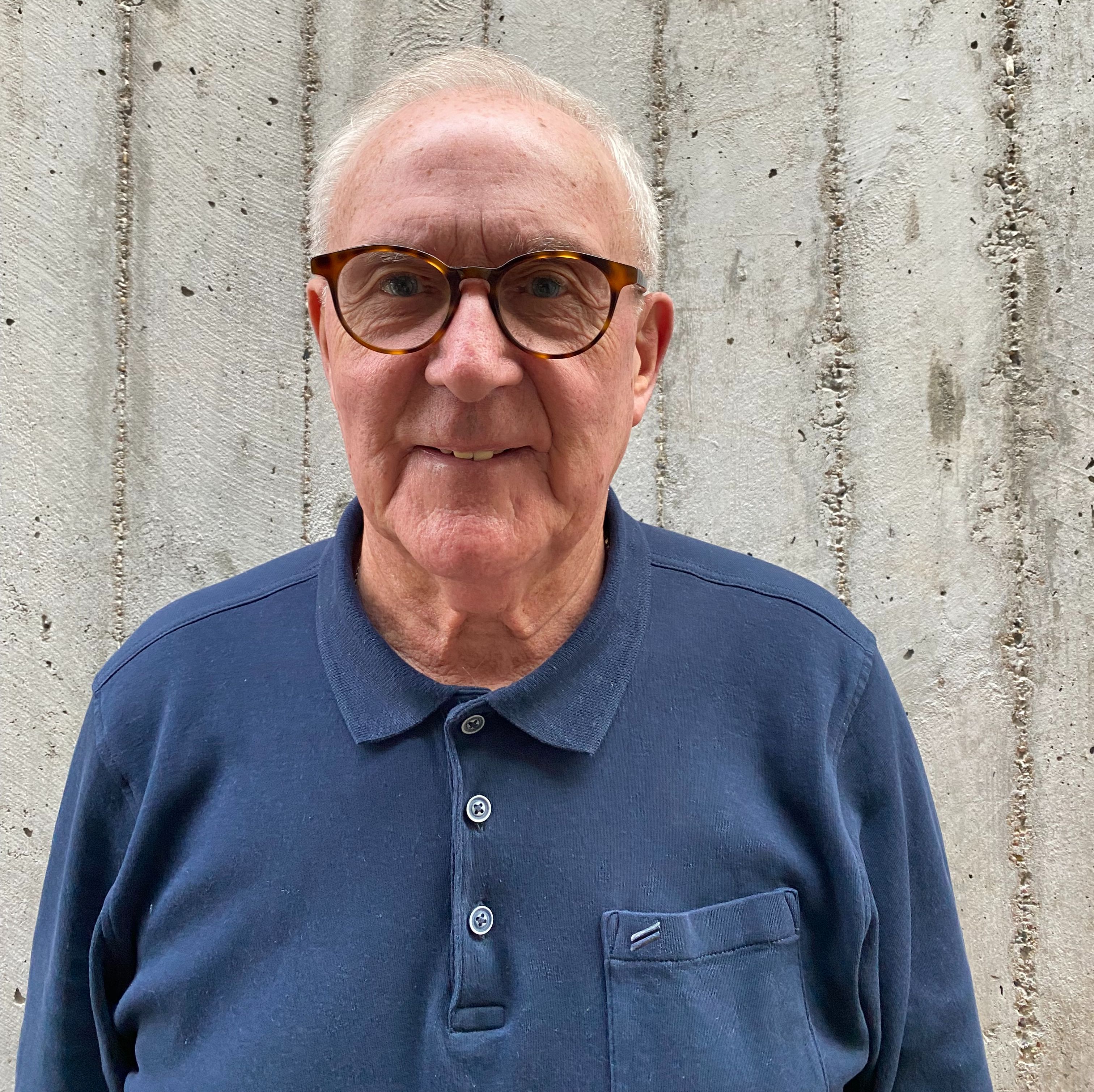 Ole Kjærgaard, kirkeværge og kasserer i menighedsrådet ved Sønder Tranders Sogn