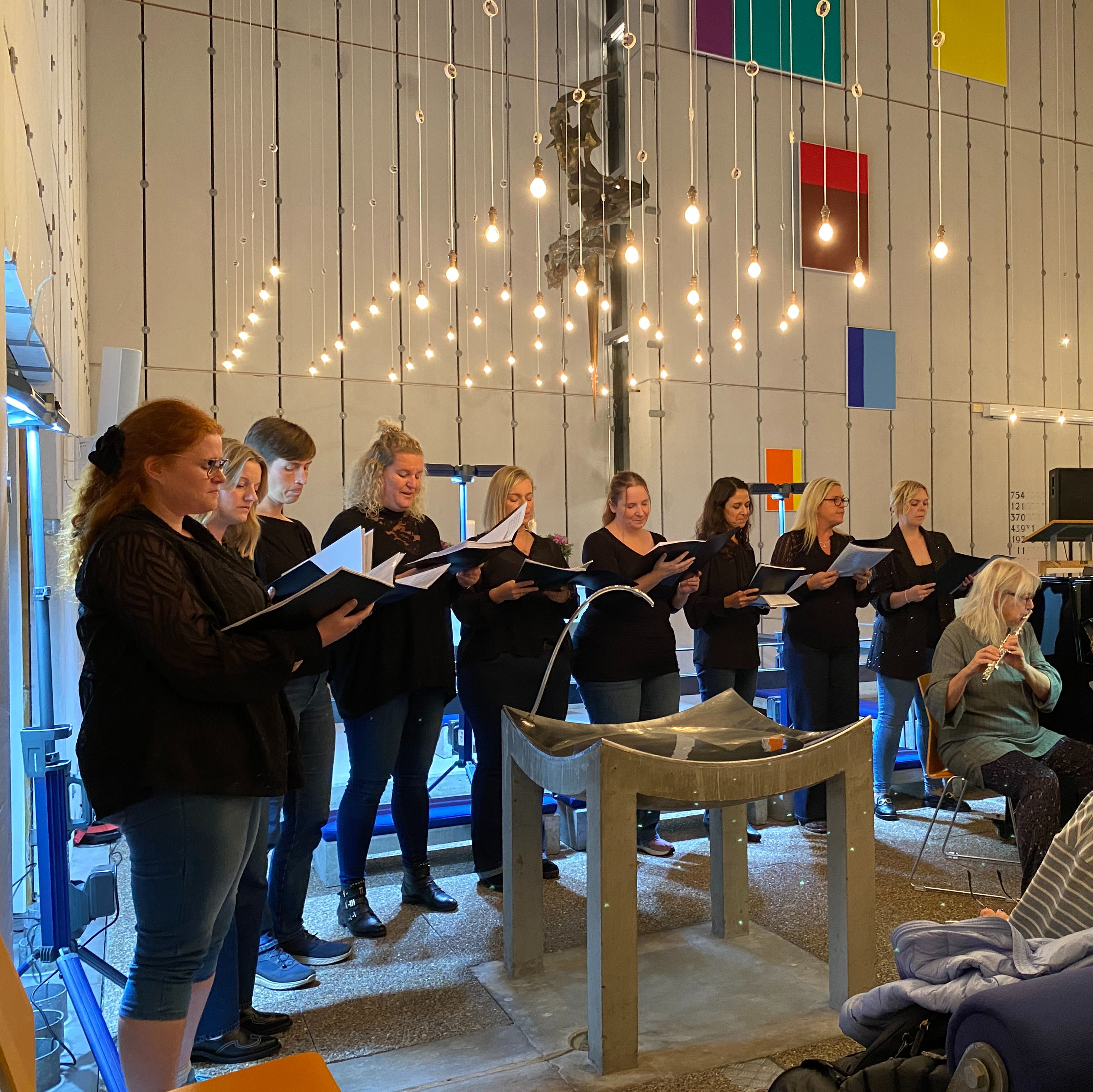 Sognekor synger i Gug Kirke